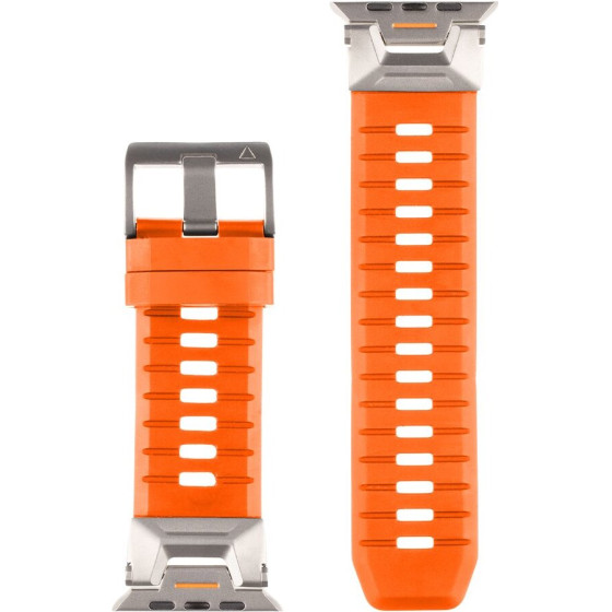 Tactical Tough Band for Apple Watch Ultra Safety Orange - (868)