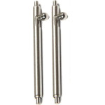 Tactical Watch Pin Stainless Steel 22mm 2pcs Silver - (57983107180)