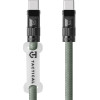 Tactical Wire Snake USB-C 1.2m Green - (57983126216)