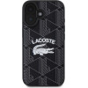 Lacoste Blend Monogram MagSafe Case for iPhone 16 Pro Max Black - (LCHMP16XPIGK)