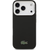 Lacoste Iconic Petit Pique Camera Stand MagSafe Case for iPhone 17 Pro Black - (LCHMP17LPCSLAK)