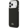 Lacoste Iconic Petit Pique Camera Stand MagSafe Case for iPhone 17 Pro Max Black - (LCHMP17XPCSLAK)