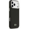 Lacoste Iconic Petit Pique Camera Stand MagSafe Case for iPhone 17 Pro Max Black - (LCHMP17XPCSLAK)