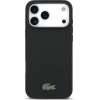 Lacoste Iconic Petit Pique MagSafe Case + Wallet for iPhone 17 Pro Max Black - (LCHMBWP17XPLAK)