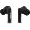 Lacoste Iconic Petit Pique TWS Wireless Earphones Black - (LCTWSTP103PLAK)