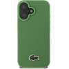 Lacoste Iconic Petit Pique Woven Logo MagSafe Case for iPhone 16 Plus Green - (LCHMP16MPVCN)