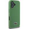 Lacoste Iconic Petit Pique Woven Logo MagSafe Case for iPhone 16 Plus Green - (LCHMP16MPVCN)