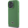 Lacoste Iconic Petit Pique Woven Logo MagSafe Case for iPhone 16 Pro Green - (LCHMP16LPVCN)