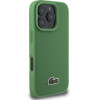 Lacoste Iconic Petit Pique Woven Logo MagSafe Case for iPhone 16 Pro Green - (LCHMP16LPVCN)