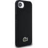 Lacoste Iconic Petit Pique Woven Logo MagSafe Case for iPhone 16e Black - (LCHMPSE4PVCK)