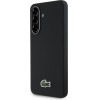 Lacoste Iconic Petit Pique Woven Logo MagSafe Case for Samsung Galaxy A56 Black - (LCHCSA56PVCK)