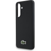 Lacoste Iconic Petit Pique Woven Logo MagSafe Case for Samsung Galaxy A56 Black - (LCHCSA56PVCK)