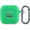 Lacoste Liquid Silicone Croc Logo Case for AirPods 4 Green - (LCA4SLON)