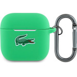 Lacoste Liquid Silicone Croc Logo Case for AirPods 4 Green - (LCA4SLON)
