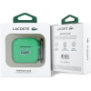 Lacoste Liquid Silicone Croc Logo Case for AirPods 4 Green - (LCA4SLON)
