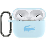 Lacoste Liquid Silicone Glossy Printing Logo Case for AirPods Pro Blue - (LCAPSLB)