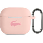 Lacoste Liquid Silicone Glossy Printing Logo Case for AirPods 3 Pink - (LCA3SI)