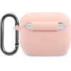 Lacoste Liquid Silicone Glossy Printing Logo Case for AirPods 3 Pink - (LCA3SI)
