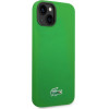 Lacoste Liquid Silicone Microfiber Croc Logo MagSafe Case for iPhone 13/14/15 Green - (LCHMP14SSLON)