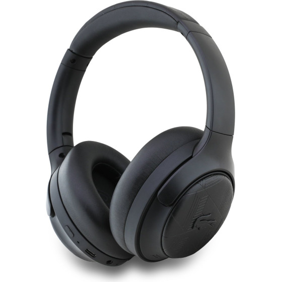 Lacoste Monogramme ANC Wireless Headphone Black - (LCWHP01PBEK)
