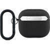 Lacoste Petit Pique Croc Logo Patch Case for AirPods 4 Black - (LCA4PVCK)