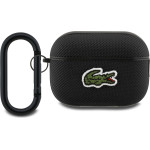 Lacoste Petit Pique Croc Logo Patch Case for AirPods Pro 2 Black - (LCAP2PVCK)