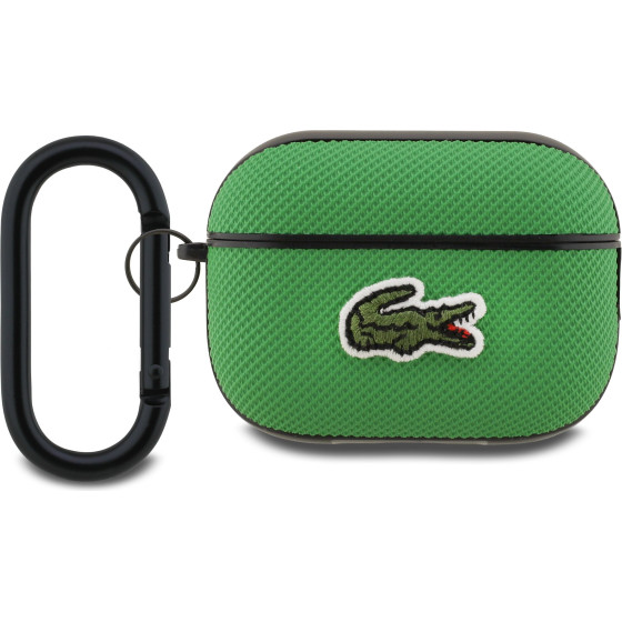 Lacoste Petit Pique Croc Logo Patch Case for AirPods Pro 2 Green - (LCAP2PVCN)