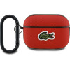 Lacoste Petit Pique Croc Logo Patch Case for AirPods Pro 2 Red - (LCAP2PVCR)