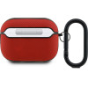 Lacoste Petit Pique Croc Logo Patch Case for AirPods Pro 2 Red - (LCAP2PVCR)