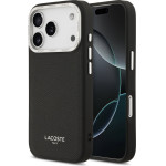Lacoste PU Leather Champs Elysees MagSafe Case for iPhone 17 Pro Black - (LCHMP17LPCESK)