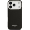 Lacoste PU Leather Champs Elysees MagSafe Case for iPhone 17 Pro Black - (LCHMP17LPCESK)