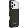 Lacoste PU Leather Champs Elysees MagSafe Case for iPhone 17 Pro Black - (LCHMP17LPCESK)
