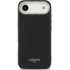 Lacoste PU Leather Champs Elysees MagSafe Case for iPhone Air Black - (LCHMP17MPCESK)
