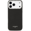 Lacoste PU Leather Champs Elysees MagSafe Case for iPhone 17 Pro Max Black - (LCHMP17XPCESK)