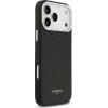 Lacoste PU Leather Champs Elysees MagSafe Case for iPhone 17 Pro Max Black - (LCHMP17XPCESK)