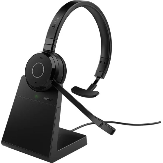 Jabra Evolve 65 TE, Link 390a Ms Mono Stand - (6693-833-399)