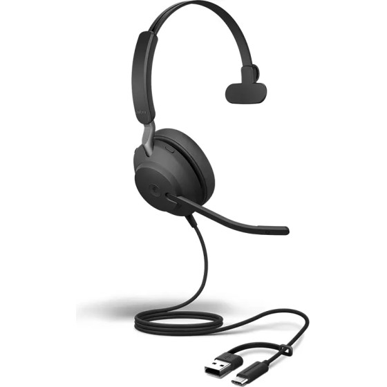 Jabra EVOLVE2 40 SE, Usb C/A, Ms Mono - (24189-899-799)