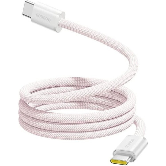 Baseus Dynamic 4 Pro Series Data Cable USB-C - USB-C 100W 1m Baby Pink - (P10385200411-00)