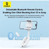Baseus TechShot Series Dual-Support Selfie Stick Moon White - (B10578300211-00)