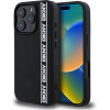 DKNY 3D Rubber Repeat Logo Line Case for iPhone 16 Pro Max Black - (DKHCP16X3DVSDLK)
