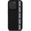 DKNY 3D Rubber Repeat Logo Line Case for iPhone 16 Pro Max Black - (DKHCP16X3DVSDLK)