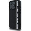 DKNY 3D Rubber Repeat Logo Line Case for iPhone 16 Pro Max Black - (DKHCP16X3DVSDLK)