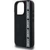 DKNY 3D Rubber Repeat Logo Line Case for iPhone 16 Pro Max Black - (DKHCP16X3DVSDLK)