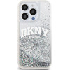 DKNY Liquid Glitter Arch Logo Case for iPhone 14 Pro Transparent - (DKHCP14LLBNAET)