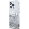 DKNY Liquid Glitter Arch Logo Case for iPhone 14 Pro Transparent - (DKHCP14LLBNAET)