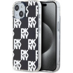 DKNY PC/TPU Checkered Pattern Case for iPhone 14 Black - (DKHCP14SHDLCEK)