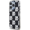 DKNY PC/TPU Checkered Pattern Case for iPhone 14 Pro Max Black - (DKHCP14XHDLCEK)