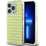 DKNY PC/TPU Repeat Pattern Case for iPhone 15 Pro Yellow - (DKHCP15LHOPECY)