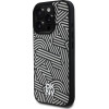 DKNY PU Leather Crosswalk Pattern Magsafe Case for iPhone 16 Pro Max Ivory - (DKHMP16XPGCWPKE)
