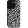 DKNY PU Leather Crosswalk Pattern Magsafe Case for iPhone 16 Pro Max Ivory - (DKHMP16XPGCWPKE)